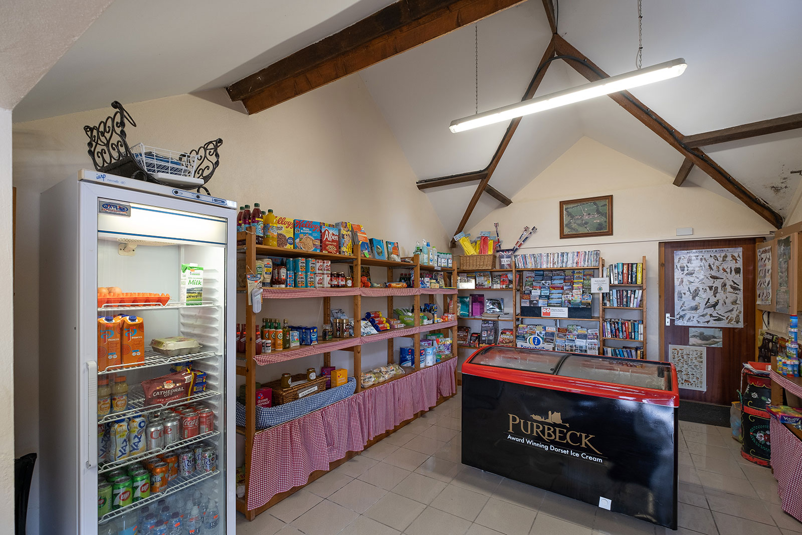 well stocked shop